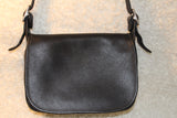 Patricia’s Legacy Classic Vintage Black Leather Saddle Bag