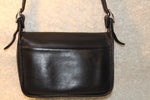 Patricia’s Legacy Classic Vintage Black Leather Saddle Bag