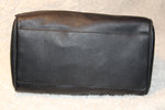Ezekiel Black Pebbled Leather Bowlers Bag