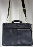 Fossil Unisex Leather Briefcase / Laptop Bag