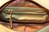 y2k Juicy Couture One-of-a-Kind Mint Green Embossed Leather Barrel Bag