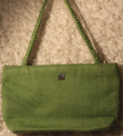 Lina Spring Green Crochet Woven Handbag