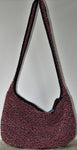 Patriotic Red White Blue Woven Hobo VEGAN