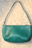 Tusk New York Turquoise Leather Mini Hobo